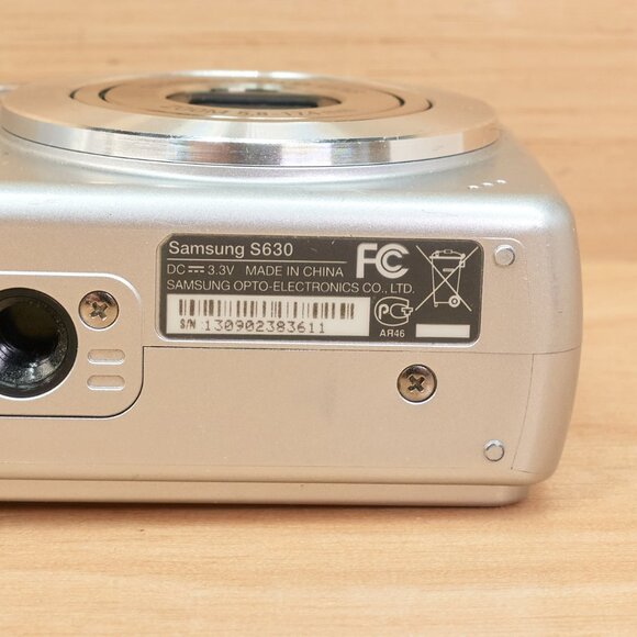 Samsung S630 Digital Camera / 6MP / 3× Zoom / Silver / Tested - Picture 7 of 7